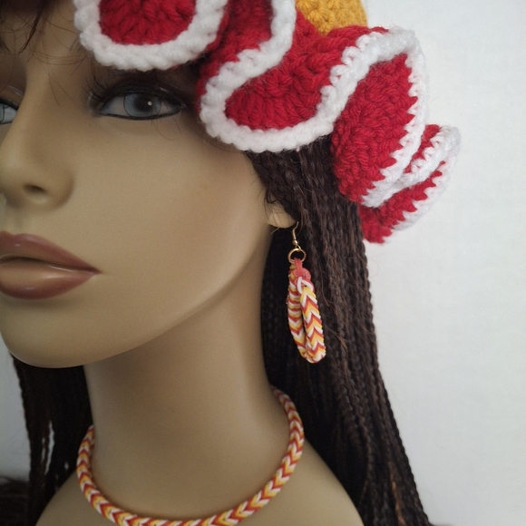 Open Top Bucket Ruffle Hat - Picture 4 of 6
